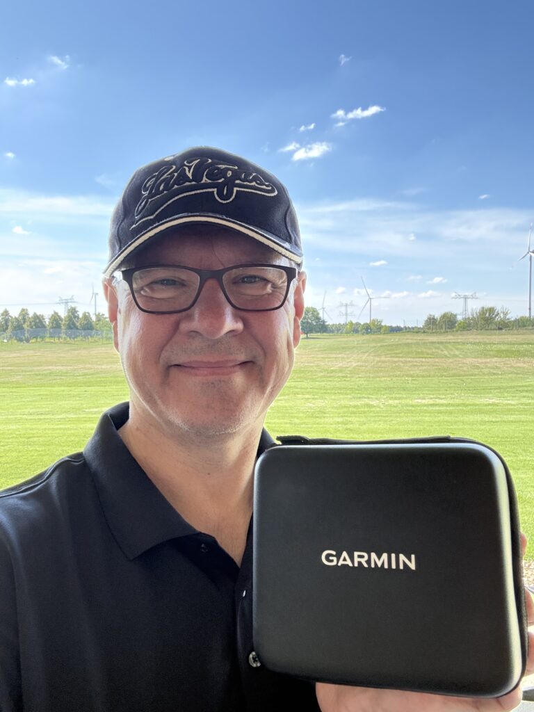 Garmin R10 Launch Monitor Daten aus Range-Session mit Eisen 7